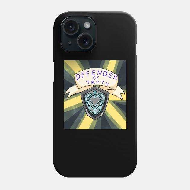 Defender of Truth Phone Case by Dream's Chaotic Store