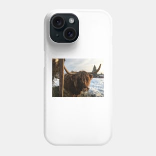 Scottish Highland Cattle Cow 2214 Phone Case