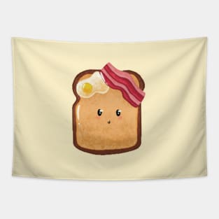 Eggs, bacon and toast Tapestry