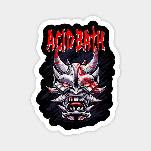 Acid Bath Sludge Metal Magnet by okefandi