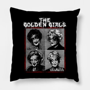 The Golden Girls Metal Style Pillow