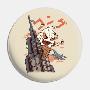 Kong ice cream monster kaiju Tees Pin