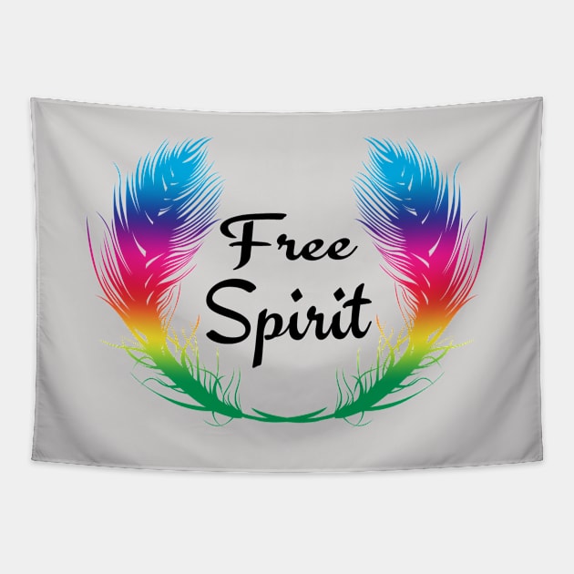 Free spirit Tapestry by BattaAnastasia