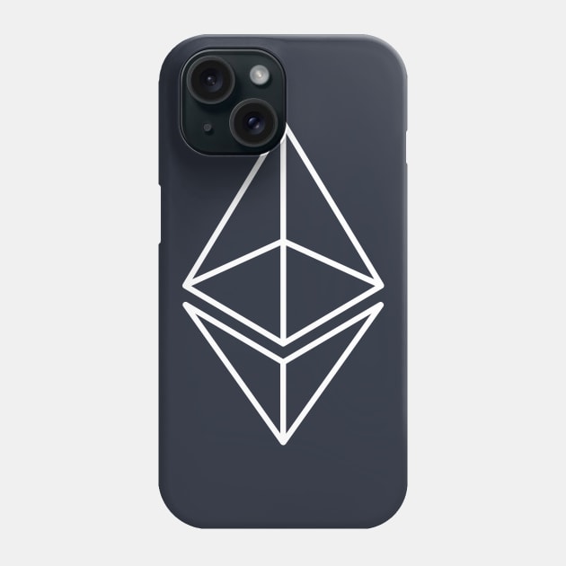 Ethereum Phone Case by dumbshirts