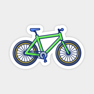 Bicycle Cartoon Magnet