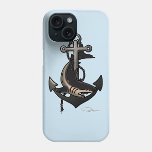 Retro Shark Tattoo Art Phone Case