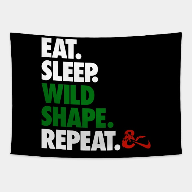 Wildshape - D&D Tapestry by KidCrying