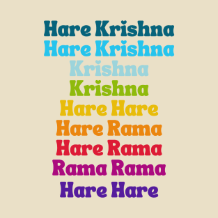 Hare Krishna Hare Krishna Chant T-Shirt