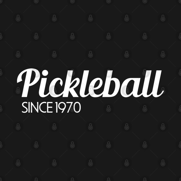 Pickleball 1970 Birthday by Shifa Annisa