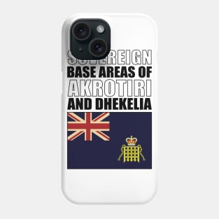 Flag of Sovereign Base Areas of Akrotiri and Dhekelia Phone Case