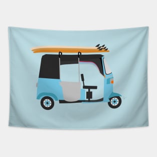 Surf Tuk Tuk in Sri Lanka Tapestry