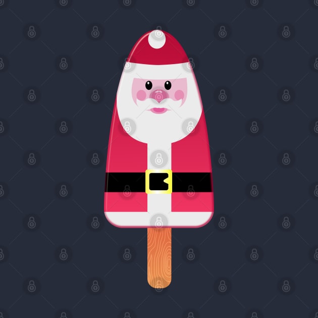 Christmas Santa Claus Festive Popsicle by brodyquixote