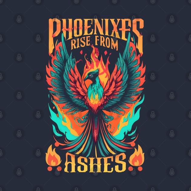 Phoenix rise from ashes by Just-One-Designer 
