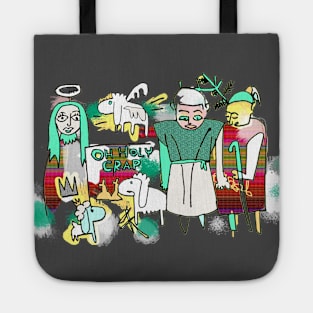 Holy Crap Christmas Tote