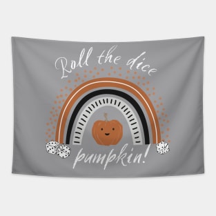 Bunco Halloween Ring the Bell Pumpkin Boho Bunco Rainbow Tapestry