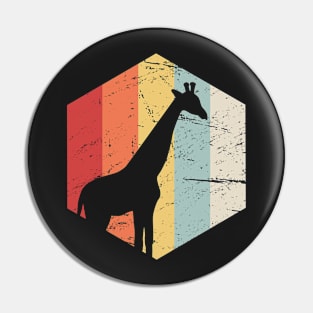 Retro 70s Giraffe Pin