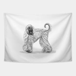 Afghan Hound Tapestry