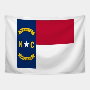 Flag of North Carolina. USA Tapestry