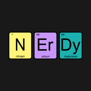 Funny Nerdy Periodic Table Science Lover T-Shirt