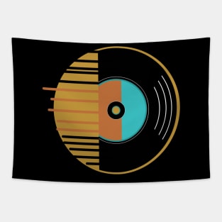 Retro Vinyl Tapestry