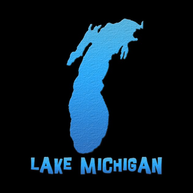 Lake Michigan Great Lakes Outline by gorff