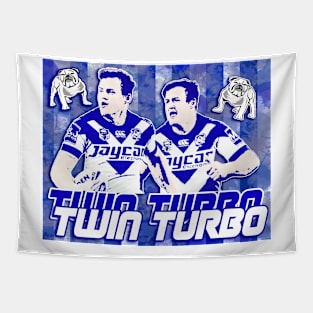 Canterbury Bulldogs - Josh & Brett Morris - TWIN TURBO Tapestry