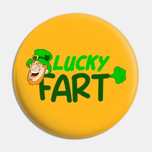 Lucky Fart St. Patrick's Day Pin