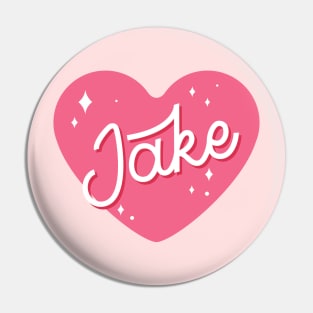 Enhypen Jake name heart text engene | Morcaworks Pin