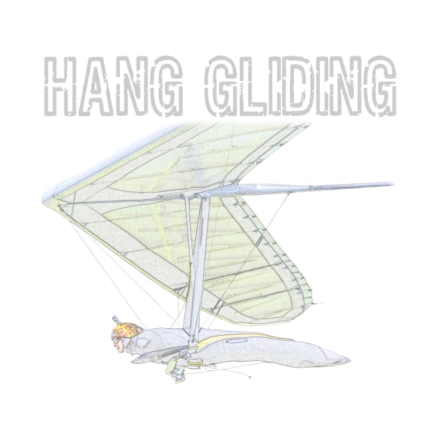 Hang Gliding Color Sketch by norules