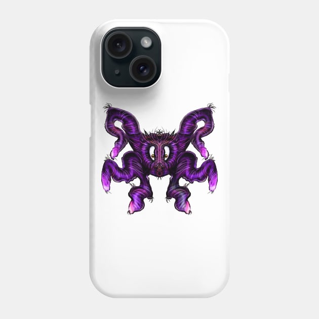 Purple Practice Monster Phone Case by jenacodex