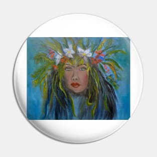 Hawaiian Hula Dancer Pin