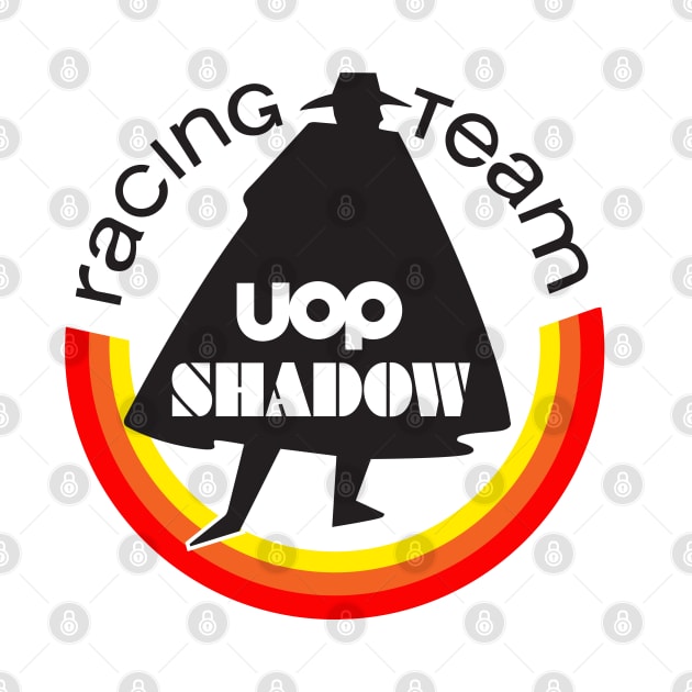 UOP Shadow Racing Team retro F1 logo by retropetrol