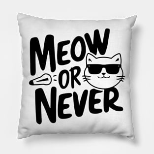 meow or never Pillow