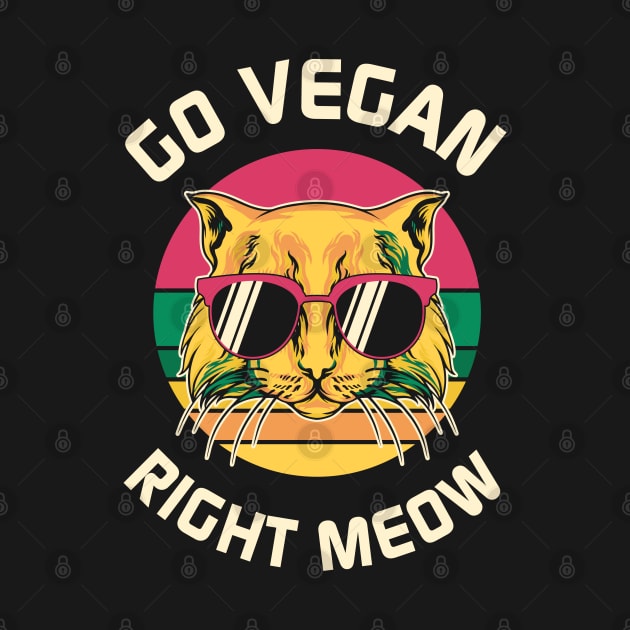 Go Vegan Right Meow by MZeeDesigns