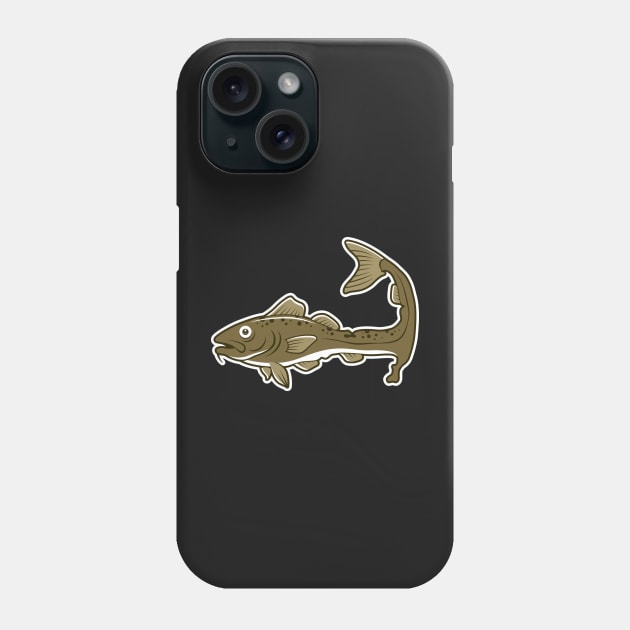 The Cape Cod Codfish Phone Case by traderjacks