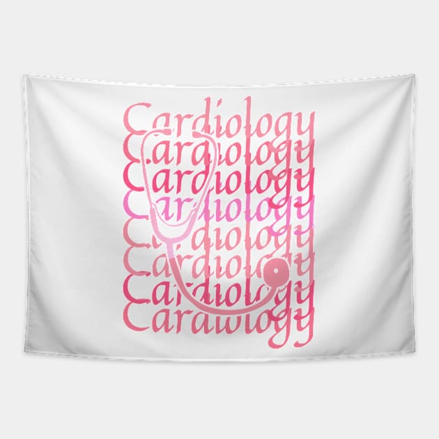 Cardiology Tapestry by GR-ART