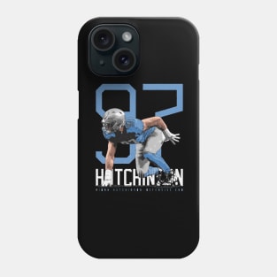 Aidan Hutchinson Detroit Bold Number Phone Case