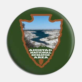 Amistad National Recreation Area Arrowhead Pin