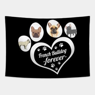 French Bulldog forever Tapestry