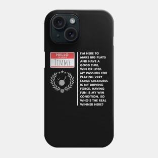 Timmy - Player Type Phone Case