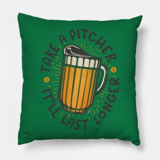 Take a Pitcher Pillow