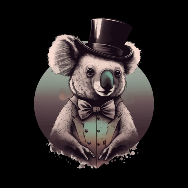 Koala with top hat by K3rst