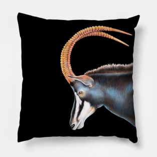 Sable Antelope Pillow