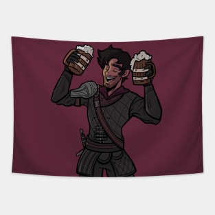 "Drinks are on me!"- Kytius Westwind Tapestry
