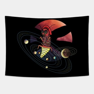 Lightning Bug Solar System Firefly Sun Star Stuff Metaphor Tapestry