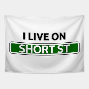 I live on Short St Tapestry