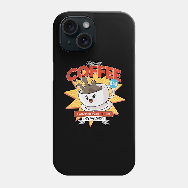 Drink coffee Phone Case by illuville