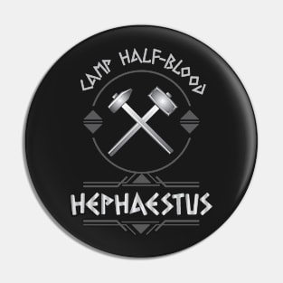 Camp Half Blood, Child of Hephaestus – Percy Jackson inspired design Pin