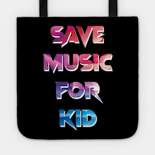 music for kids Tote