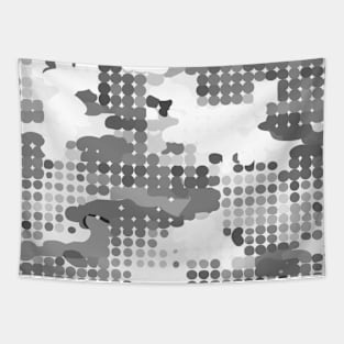 HieroThyme Greenleaf Arctic camouflage A0001-a Tapestry